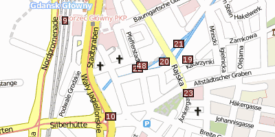 Altstädtisches Rathaus  Stadtplan