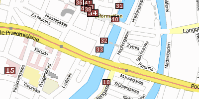 Ankerschmiedeturm Danzig Stadtplan