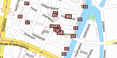 Stadtplan Speymannhaus Danzig